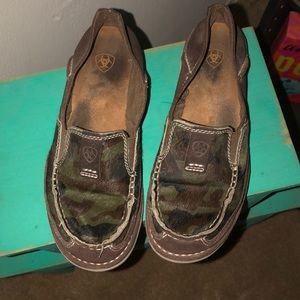 Ariat camo loafer shoes